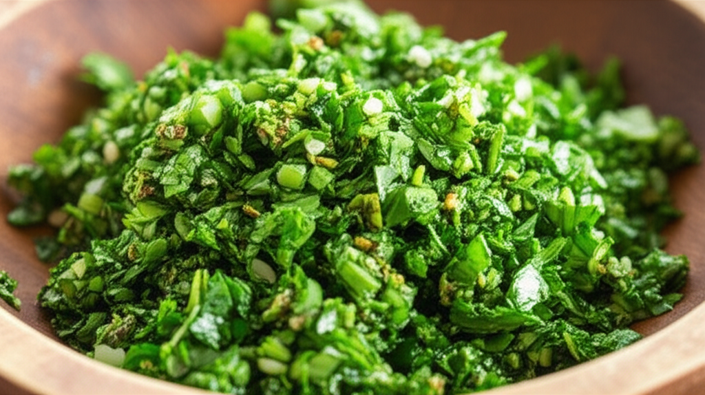 Chimichurri sem pimenta